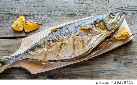 Grilled Japanese amberjack fish 29229419