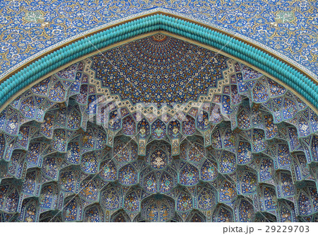 Details of Sheikh Lotfollah Mosque in Isfahan,Iran Details of Sheikh Lotfollah Mosque in Isfahan,Iran 29229703