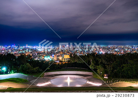 【北海道】札幌・旭山記念公園の夜景 【北海道】札幌・旭山記念公園の夜景 29230873