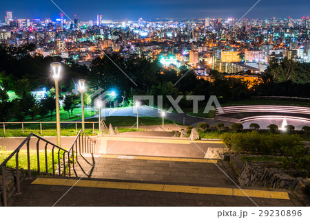 【北海道】札幌・旭山記念公園の夜景 29230896