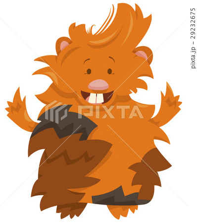 guinea pig cartoon character 29232675
