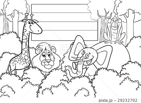 animal characters background animal characters background 29232702