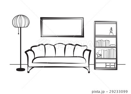Stylish furniture. Living reading room interior. Stylish furniture. Living reading room interior. 29233099