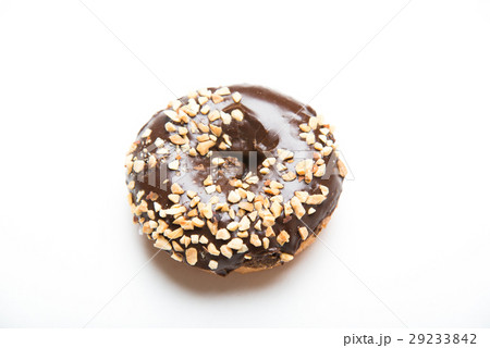 chocolate nuts doughnut chocolate nuts doughnut 29233842