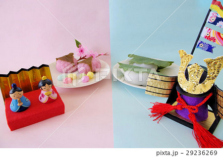 ひな祭りとこどもの日 ひな祭りとこどもの日 29236269