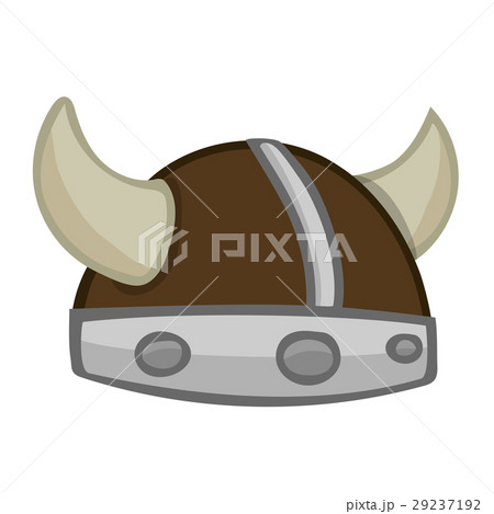 Viking Helmet isolated illustration 29237192
