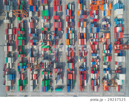 Top view for container stack 29237525