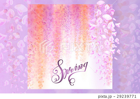 Spring background with blooming wisteria Spring background with blooming wisteria 29239771