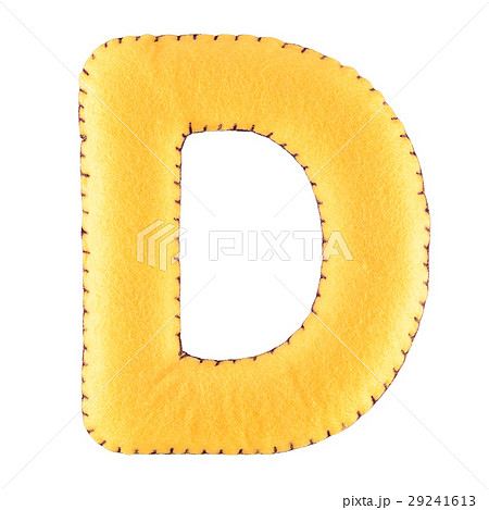 Letter D from felt Letter D from felt 29241613