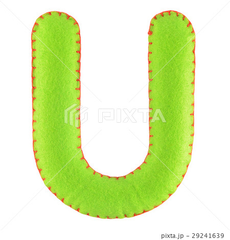 Letter U from felt Letter U from felt 29241639