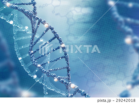 DNA helix on the colored background 29242018