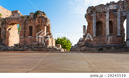arena of ancient Teatro Greco in Taormina 29243539
