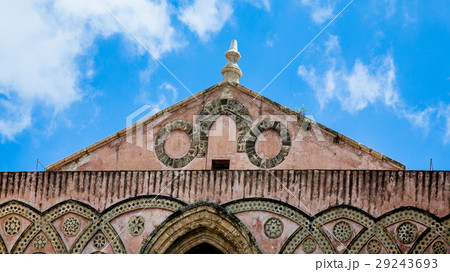 frieze of Norman cathedral Duomo di Monreale frieze of Norman cathedral Duomo di Monreale 29243693