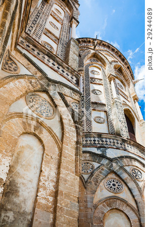 towers of Norman cathedral Duomo di Monreale 29244089
