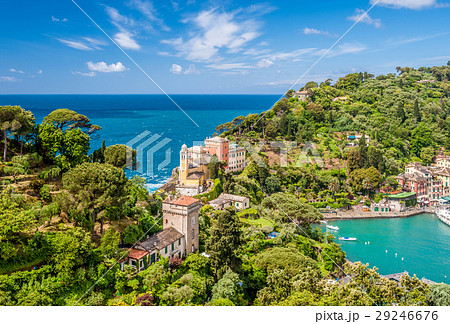 Portofino village on Ligurian coast, Italy Portofino village on Ligurian coast, Italy 29246676