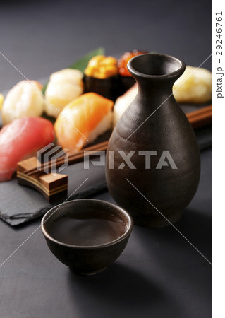 日本酒と寿司 日本酒と寿司 29246761