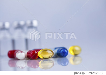 Closeup of medical, healthy background 29247365