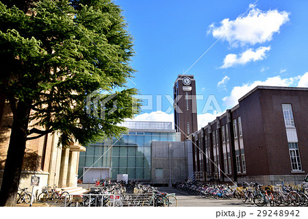 京都大学吉田キャンパス 百周年時計台記念館の写真素材