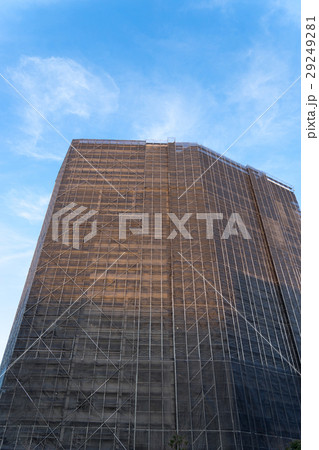 修繕工事中の日本のタワーマンションのイメージ 6 29249281