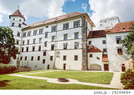 Gothic castle of Jindrichuv Hradec, Czech republic Gothic castle of Jindrichuv Hradec, Czech republic 29249694