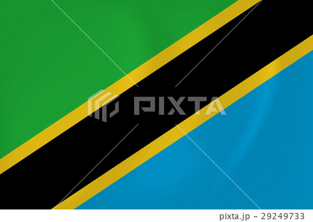 Tanzania waving flag Tanzania waving flag 29249733