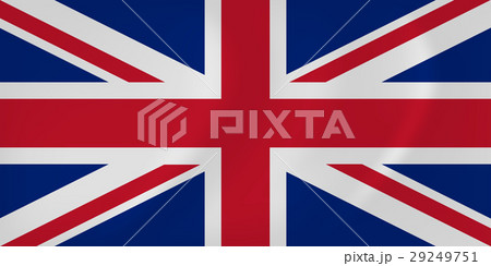 United Kingdom waving flag 29249751