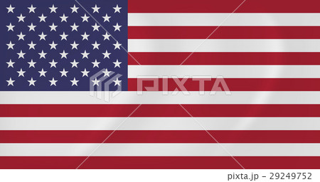 United States of America waving flag 29249752