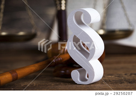 Paragraph sign, Mallet, Law, legal code of justice Paragraph sign, Mallet, Law, legal code of justice 29250207