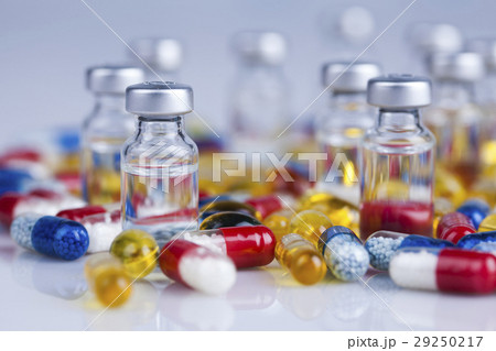 Healthy, Close up of Pills, Tablets, Capsule Healthy, Close up of Pills, Tablets, Capsule 29250217