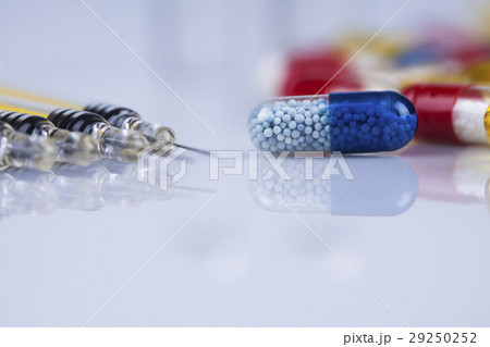 Closeup of medical, healthy background Closeup of medical, healthy background 29250252
