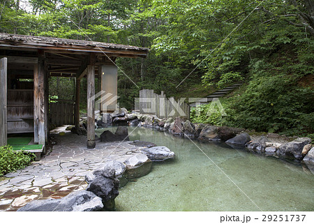 秋田、蟹場温泉の露天風呂 29251737