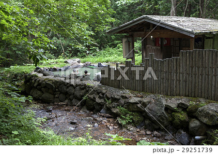 秋田、蟹場温泉の露天風呂 29251739
