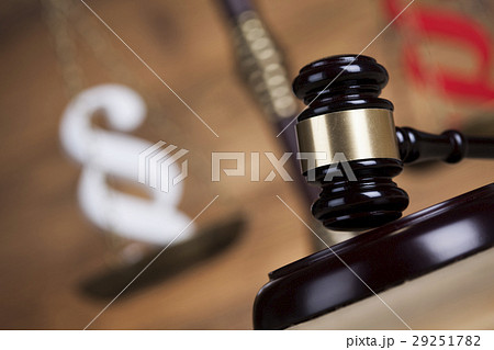 Mallet, Law, legal code and scales of justice Mallet, Law, legal code and scales of justice 29251782