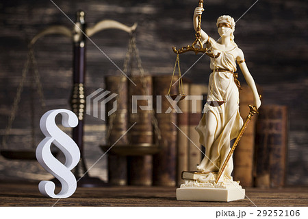 Statue of lady justice, Law concept and paragraph Statue of lady justice, Law concept and paragraph 29252106
