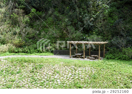 森の休憩所　ベンチ 29252160