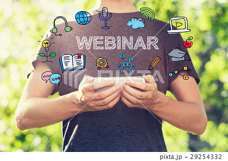 Webinar concept  29254332