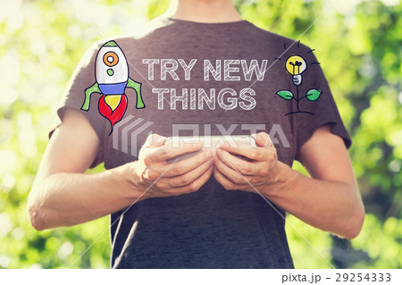 Try New Things concept  29254333