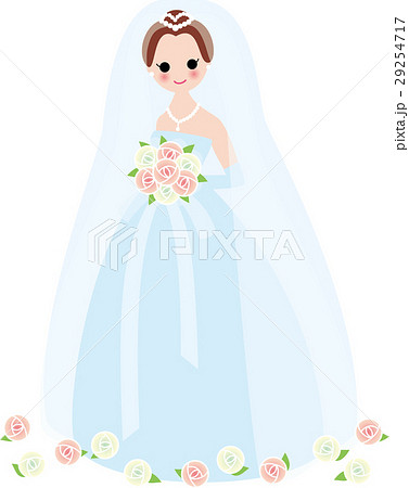 結婚　花嫁　全身　ばら 29254717
