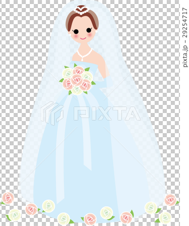 結婚　花嫁　全身　ばら 29254717