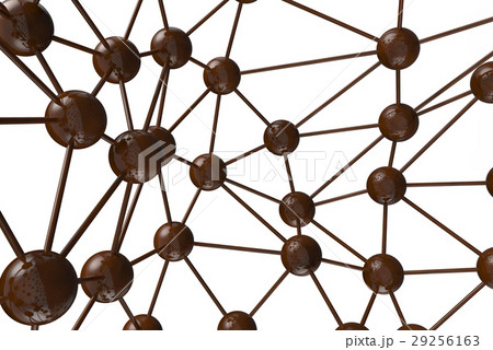 brown chocolate Molecular geometric chaos abstract brown chocolate Molecular geometric chaos abstract 29256163