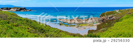 Summer blossoming Atlantic coastline (Galicia). Summer blossoming Atlantic coastline (Galicia). 29256330
