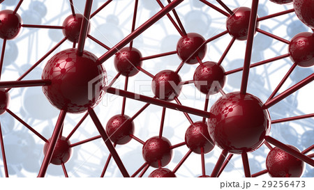 blue and red Molecular geometric chaos abstract blue and red Molecular geometric chaos abstract 29256473