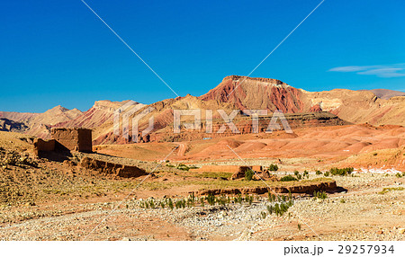 Landscape of the High Atlas Mountains between Ait 29257934