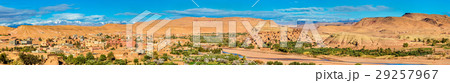 Panoramic view of Ait Benhaddou, a UNESCO world 29257967