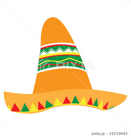 Isolated mexican hat 29259092