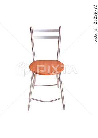 wooden round chair on white with clipping path wooden round chair on white with clipping path 29259783