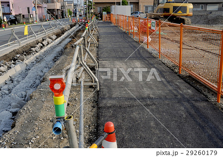 工事中の仮設道路 29260179