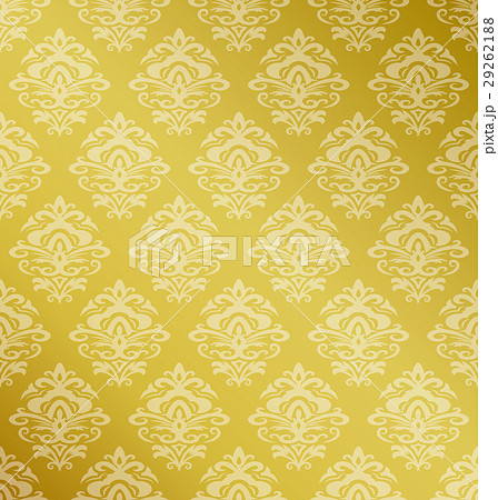 ダマスク柄 シームレスパターン背景のイラスト素材 ダマスク柄 シームレスパターン背景のイラスト素材