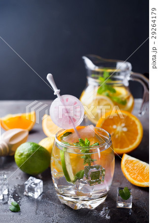 Citrus lemonade with mint Citrus lemonade with mint 29264179