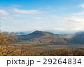 Panoramic view on faraway mountains in fall season 29264834
